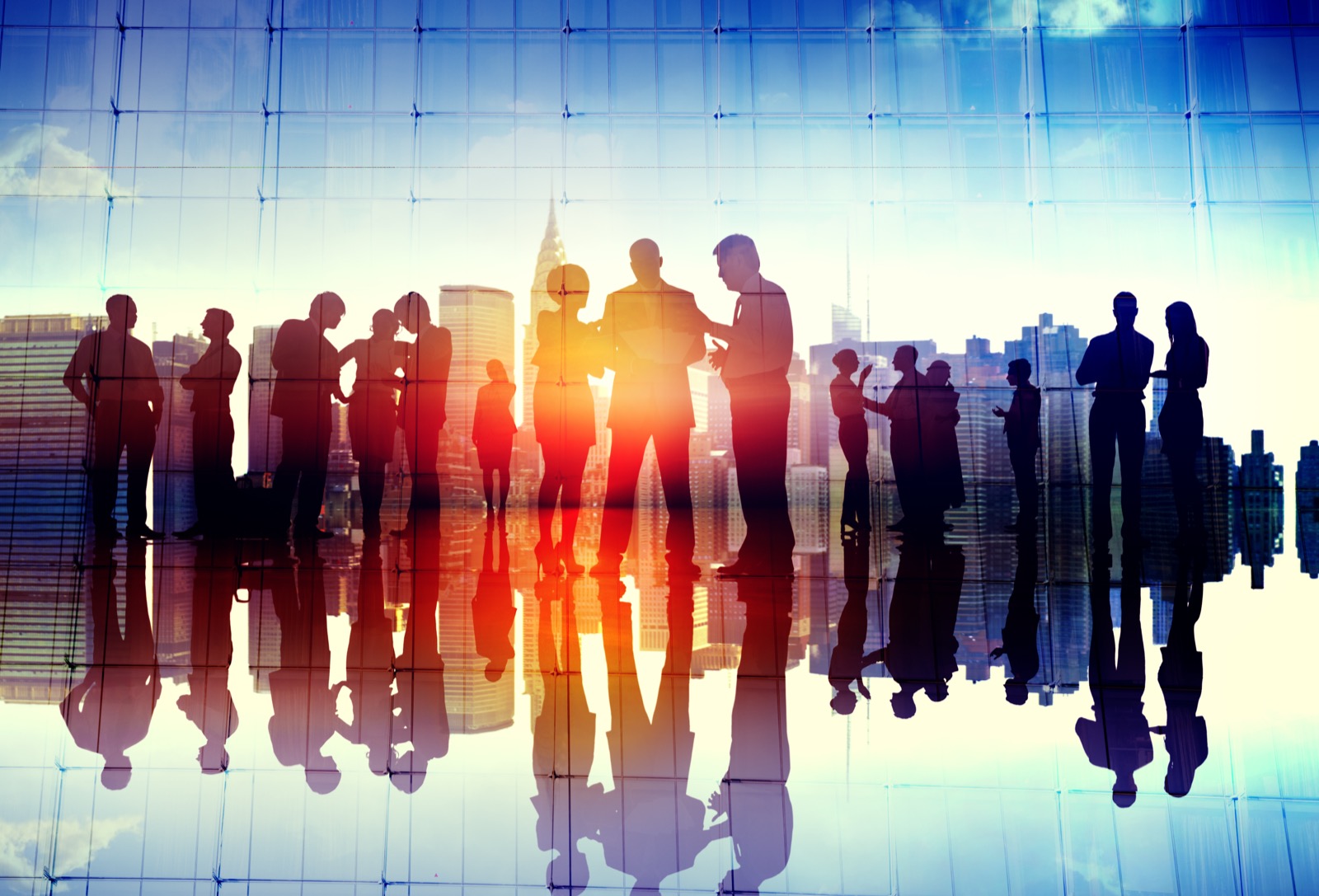 Business People Meeting Discussion Communication Concept